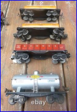 LIONEL Prewar (7) Freight Cars all in excellent condition. From mine collection
