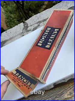 LIONEL Prewar Blue Comet 615 Vintage Original Baggage car With Box Rare