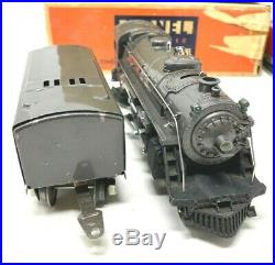 LIONEL Prewar Gunmetal 224E Steam Engine Locomotive 2689W Tender -SUPERB HIGH C8