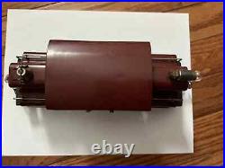 LIONEL Prewar O Gauge 156 engine dark red. Restored runs good