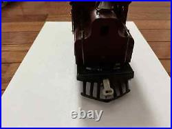 LIONEL Prewar O Gauge 156 engine dark red. Restored runs good