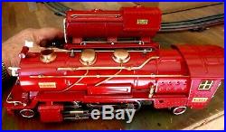 LIONEL-Prewar RED COMET 260E-Engine 260T serviced-restored by me, Outstanding