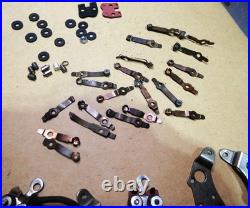 LIONEL Prewar box of Obsolete Brush plate 1915+ early new and used parts