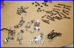 LIONEL Prewar box of Obsolete Brush plate 1915+ early new and used parts