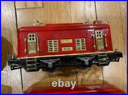 LIONEL Red Prewar 248 Engine Beautifully Restored with603/603/604 Passenger Cars
