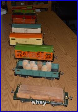 LIONEL STANDARD GAUGE PreWar 8 Piece Complete 510 Series Set No. 511-517 Nice LIONEL STANDARD GAUGE PreWar 8 Piece Complete 510 Series Set No. 511-517 Nice