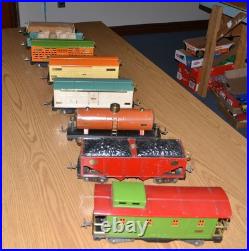 LIONEL STANDARD GAUGE PreWar 8 Piece Complete 510 Series Set No. 511-517 Nice LIONEL STANDARD GAUGE PreWar 8 Piece Complete 510 Series Set No. 511-517 Nice