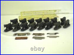 LOT OF 2 POST-WAR LIONEL No. 3656 OPERATING CATTLE CARS & CORRALS (1952-53)