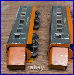 LOT of 2 Lionel Junior STREAMLINE Coach Passenger Cars MARKED LIONEL PRE-WAR