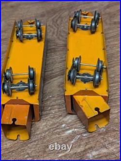 LOT of 2 Lionel Junior STREAMLINE Coach Passenger Cars MARKED LIONEL PRE-WAR