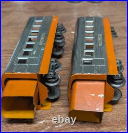 LOT of 2 Lionel Junior STREAMLINE Coach Passenger Cars MARKED LIONEL PRE-WAR