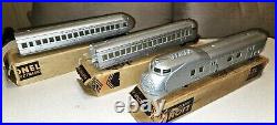 Lionel 072 Scale Silver Union Pacific 751e 752 753 Original With Boxes Prewar C7