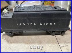 Lionel 0 Gauge Pre War 225 Engine, Coal Tndr Plus 7 Cars, Complete With Manuals