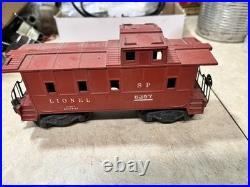 Lionel 0 Gauge Pre War 225 Engine, Coal Tndr Plus 7 Cars, Complete With Manuals