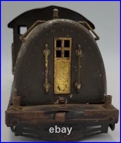 Lionel 10E-2 Prewar Olive Green Peacock Electric Locomotive Body with Brass Trim
