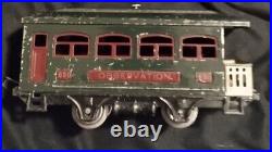 Lionel #153 Prewar O Gauge Electric Locomotive & (2)629 & (1)630 Cars