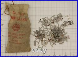 Lionel 165-83 Prewar Gantry Crane Steel Blanks with Bag
