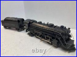 Lionel 1666 2-6-2 steam locomotive with 2666T tender O Gauge Pre War Lionel 1666 2-6-2 steam locomotive with 2666T tender O Gauge Pre War