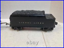 Lionel 1666 2-6-2 steam locomotive with 2666T tender O Gauge Pre War Lionel 1666 2-6-2 steam locomotive with 2666T tender O Gauge Pre War
