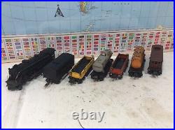 Lionel 1666 Prewar Metal Set and 5 Prewar Freight Car