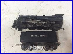 Lionel 1666 Prewar Metal Set and 5 Prewar Freight Car