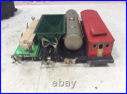 Lionel 1684 Prewar Metal Set and 4 Freight Car