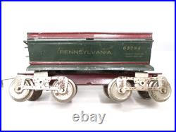 Lionel 16 Ballast Dump Car Green Maroon Prewar standard gauge X7416