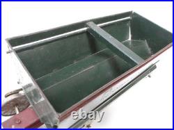 Lionel 16 Ballast Dump Car Green Maroon Prewar standard gauge X7416