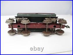 Lionel 16 Ballast Dump Car Green Maroon Prewar standard gauge X7416