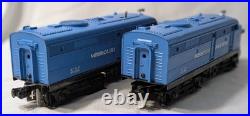 Lionel 205 O Gauge Post-War Missouri Pacific Alco A-A Pair Ready to Run