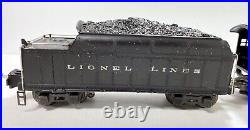 Lionel 224E Pre-war 2-6-2 Steam Loco w Diecast Tender 2224W Runs Great -No Box