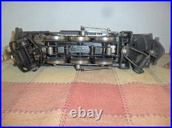 Lionel 224E gunmetal finish prewar locomotive & 1689W tender