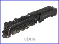 Lionel 225E Vintage O Gauge Prewar 2-6-2 Diecast Steam Loco with 2224W Tender