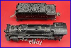Lionel 225 Locomotive & 2224w Diecast Tender Prewar O Gauge Really Nice Shape