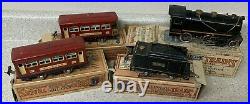 Lionel 232 Pre-War Boxed Set 257 Locomotive, 257T Tender, 629 &630 Red