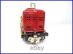 Lionel 248 Electric Boxcab Loco Red, Cream Clean Prewar O gauge X8206