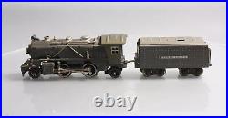 Lionel 249E Vintage O Prewar Gunmetal Tinplate 2-4-2 Steam Locomotive