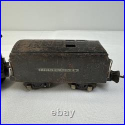 Lionel 249 Pre-War Locomotive & Tender O-Gauge Tinplate Vintage Steam Train
