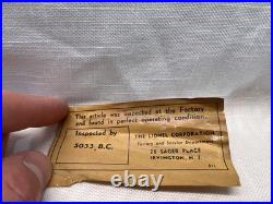 Lionel 249e Original Prewar Loco With 2225W Tender With Inspection Sticker Exc