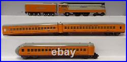 Lionel 250E Vintage O Prewar Hiawatha Steam Locomotive & Passenger Car Set