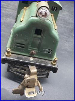 Lionel 252 Electric Loco Hunter Green Prewar O Gauge Locomotive Train Car WithBOX