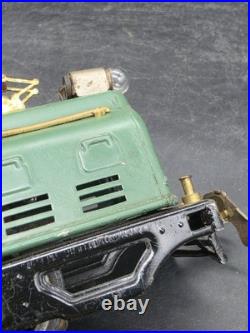 Lionel 252 Electric Loco Hunter Green Prewar O Gauge Locomotive Train Car WithBOX