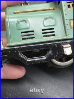 Lionel 252 Electric Loco Hunter Green Prewar O Gauge Locomotive Train Car WithBOX
