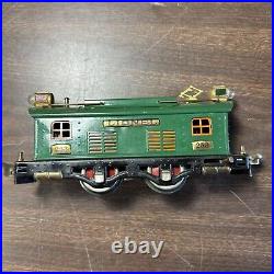 Lionel 253 Vintage O Prewar Green Tinplate Electric Locomotive Read