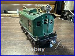 Lionel 253 Vintage O Prewar Green Tinplate Electric Locomotive Read