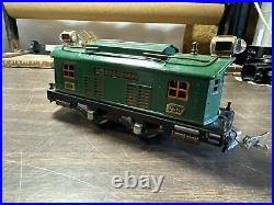 Lionel 253 Vintage O Prewar Green Tinplate Electric Locomotive Read