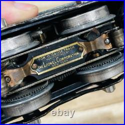 Lionel 253 Vintage Prewar Electric Locomotive with 612 Observation Car 610 Pullman