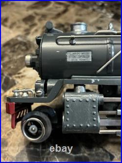 Lionel 255E O Prewar 2-4-2 Tinplate Steam Locomotive & Tender All Original Parts