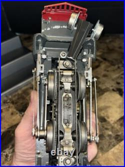 Lionel 255E O Prewar 2-4-2 Tinplate Steam Locomotive & Tender All Original Parts