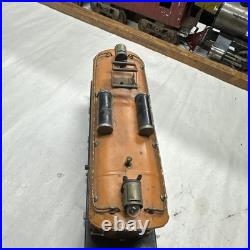Lionel 256 Electric Loco 2 Motors Early Orange, Prewar O gauge Original Tested